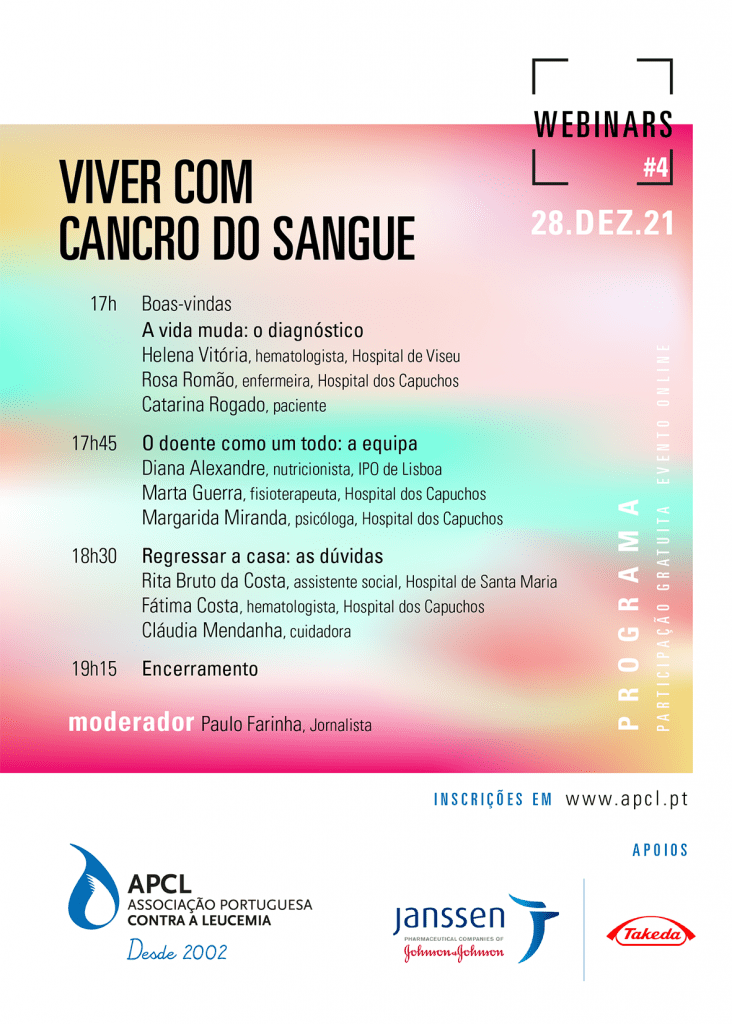 APCL - Webinar - Viver Com Cancro do Sangue