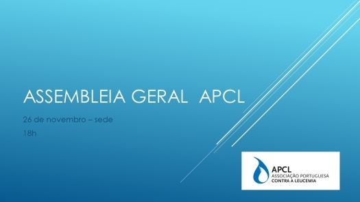 APCL - Assembleia Geral - 26 de Novembro