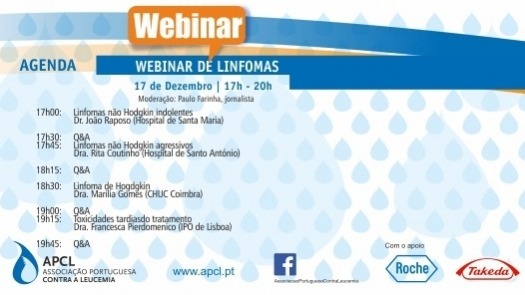 APCL - Webinar sobre Linfomas ocorreu dia 17 de dezembro